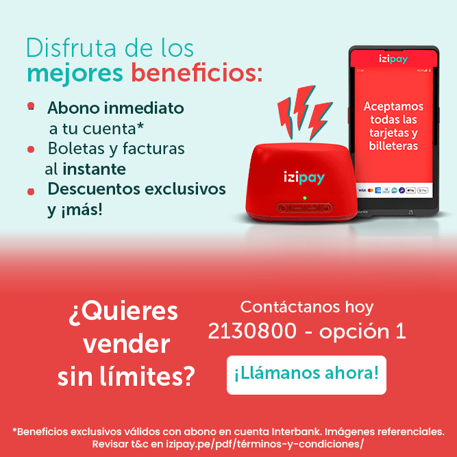 Promocion izipay mobile